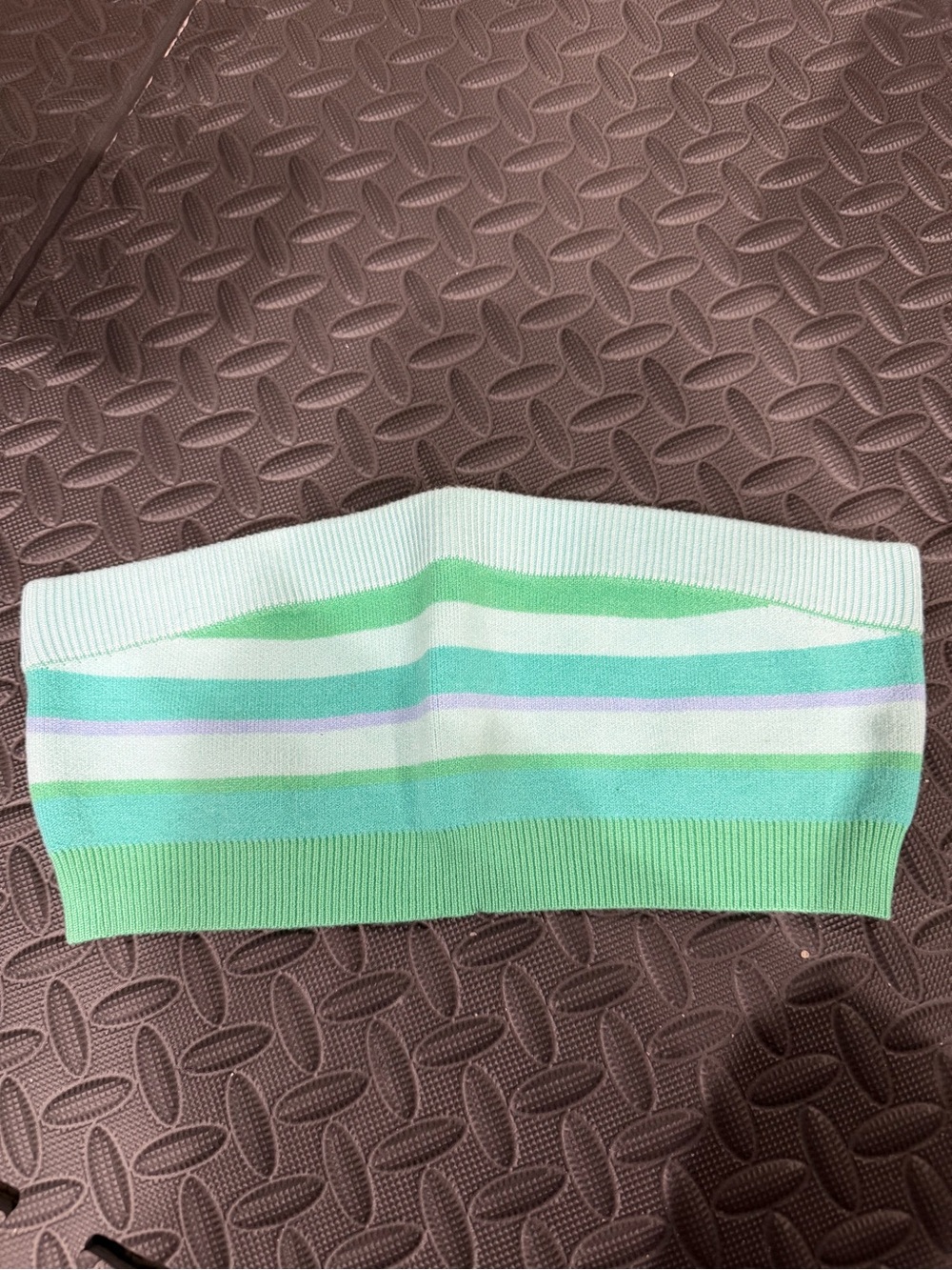 Peppermayo stripe crop top
